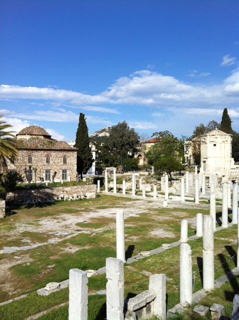 Romerske agora, Vindenes tårn